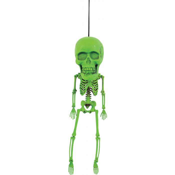 17" Neon Big Head Skeleton Assortment PDQ