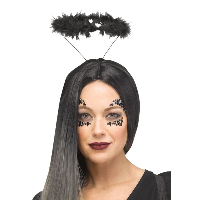 Bling Angel Wing Kit - Adult - Black
