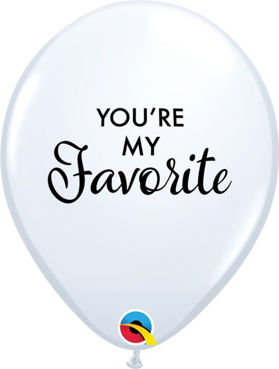 Simply My Favorite Latex Balloon 1ct, 11&quot; 