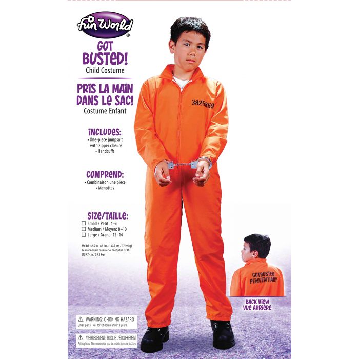 Got Busted - Child Costume
