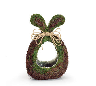 SMALL RATTAN BUNNY EARS BASKET