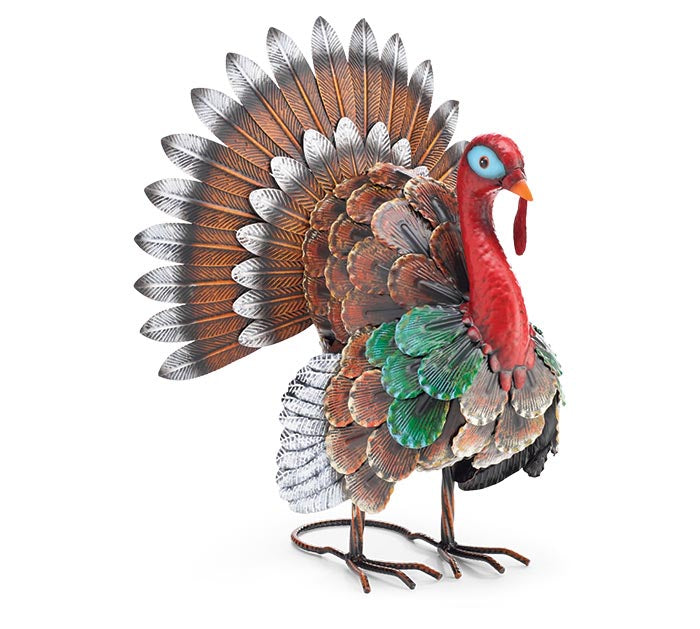 Metal Turkey - 3D Shape Decor