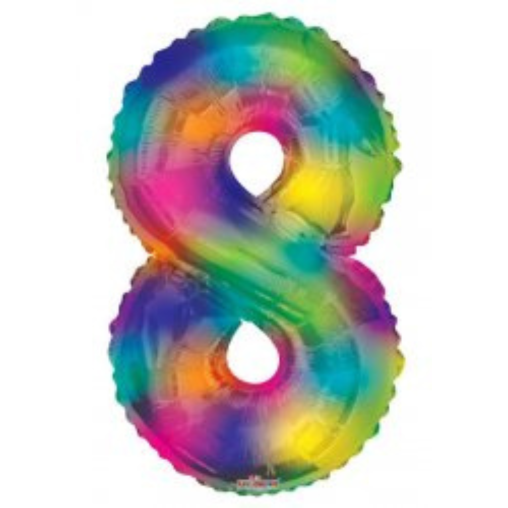 34" PKG NUMBER'S MULTICOLOR SHAPE