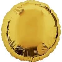 18" Gold Round Balloon