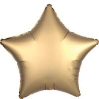 19" Star Chrome Gold Balloon