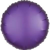 18" Matte Purple Round Balloon