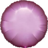 18" Matte Pink Round Balloon