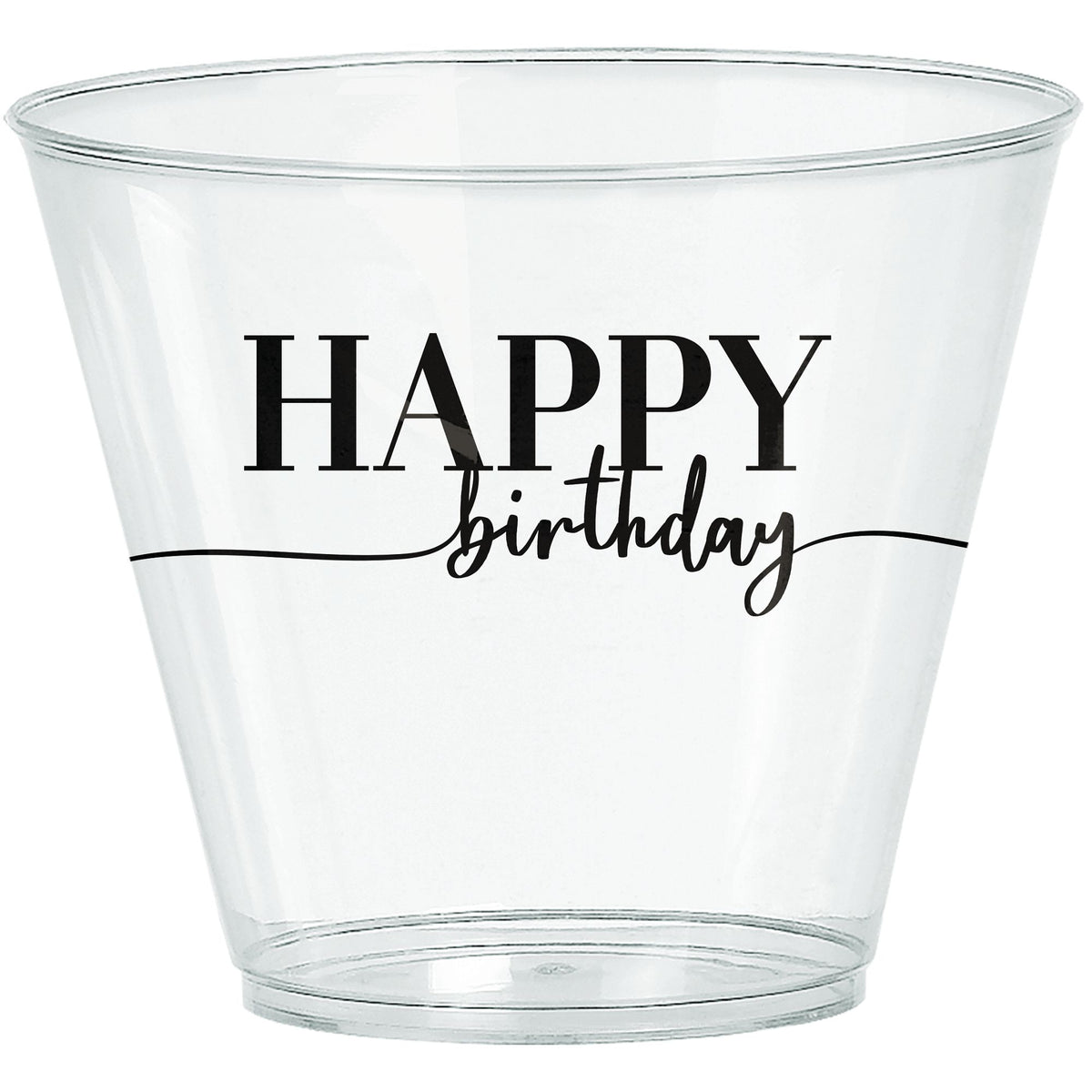 Party of The Ages 9 Oz. Plastic Tumblers