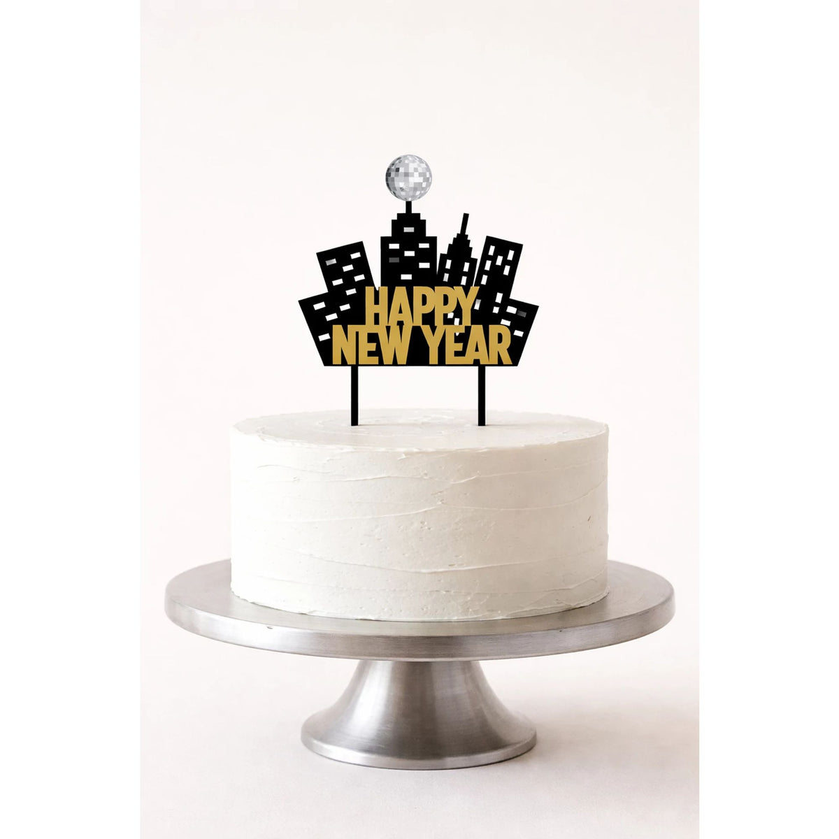 Happy New Year Cake Pick