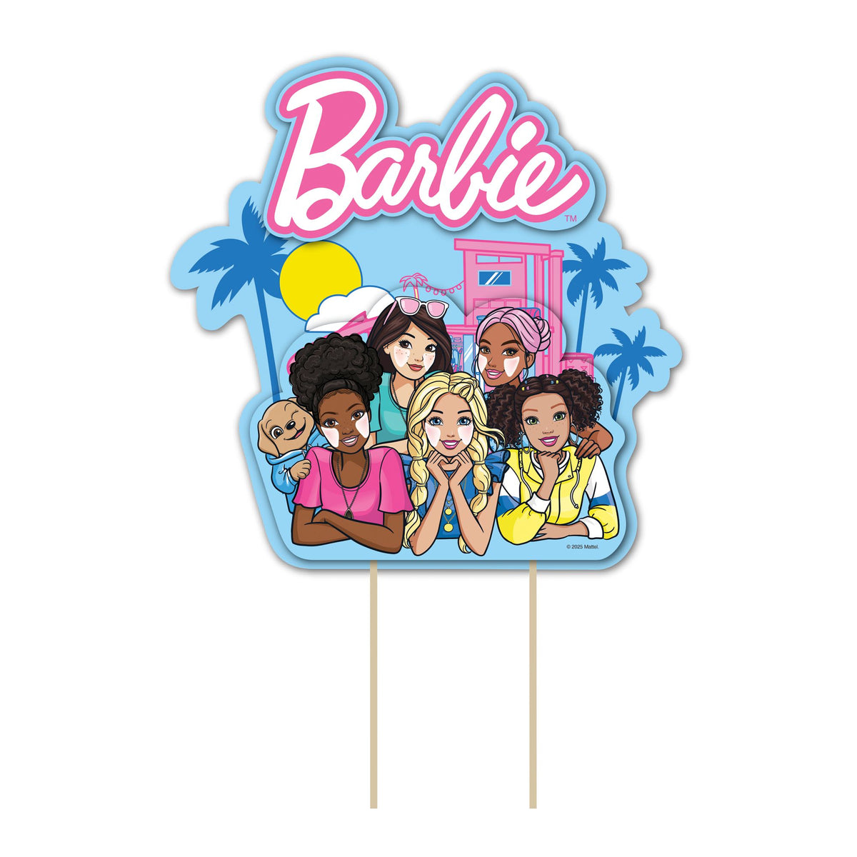 Barbie Party Cake Topper