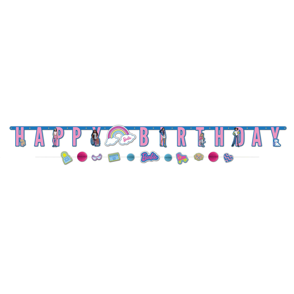 Barbie Party Double Banner