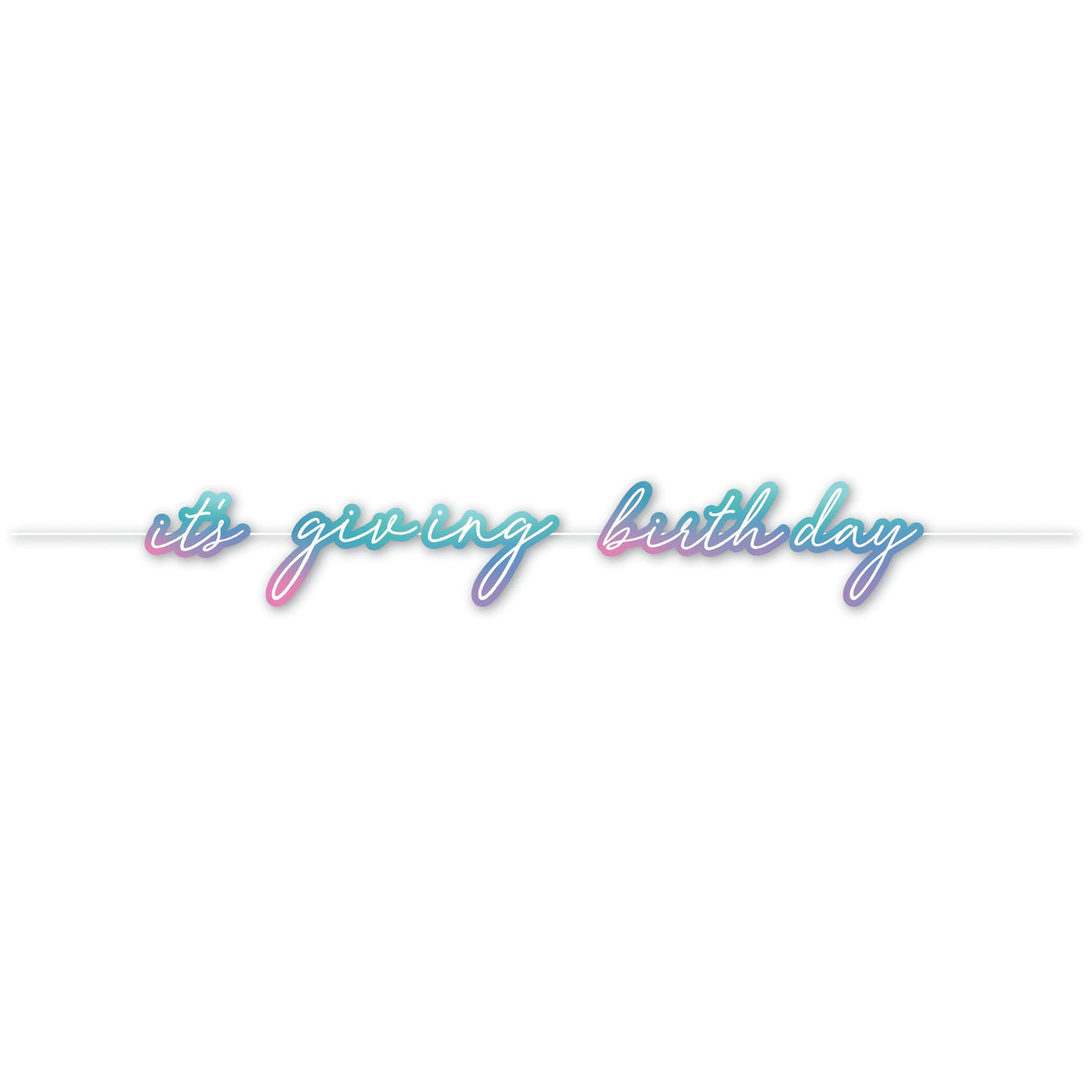 Digital Dream Birthday Letter Banner