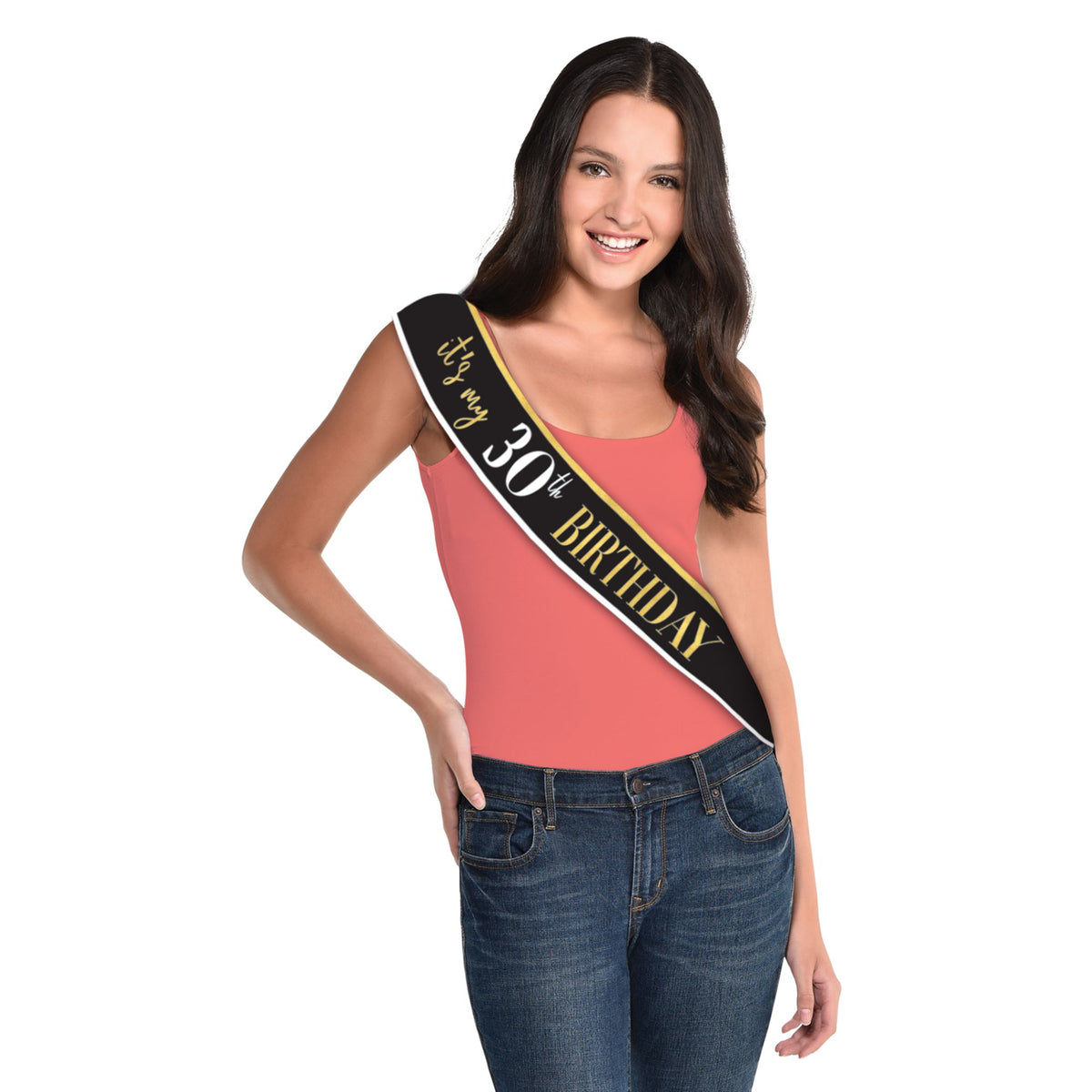Party of The Ages Add-An-Age Foil Sash