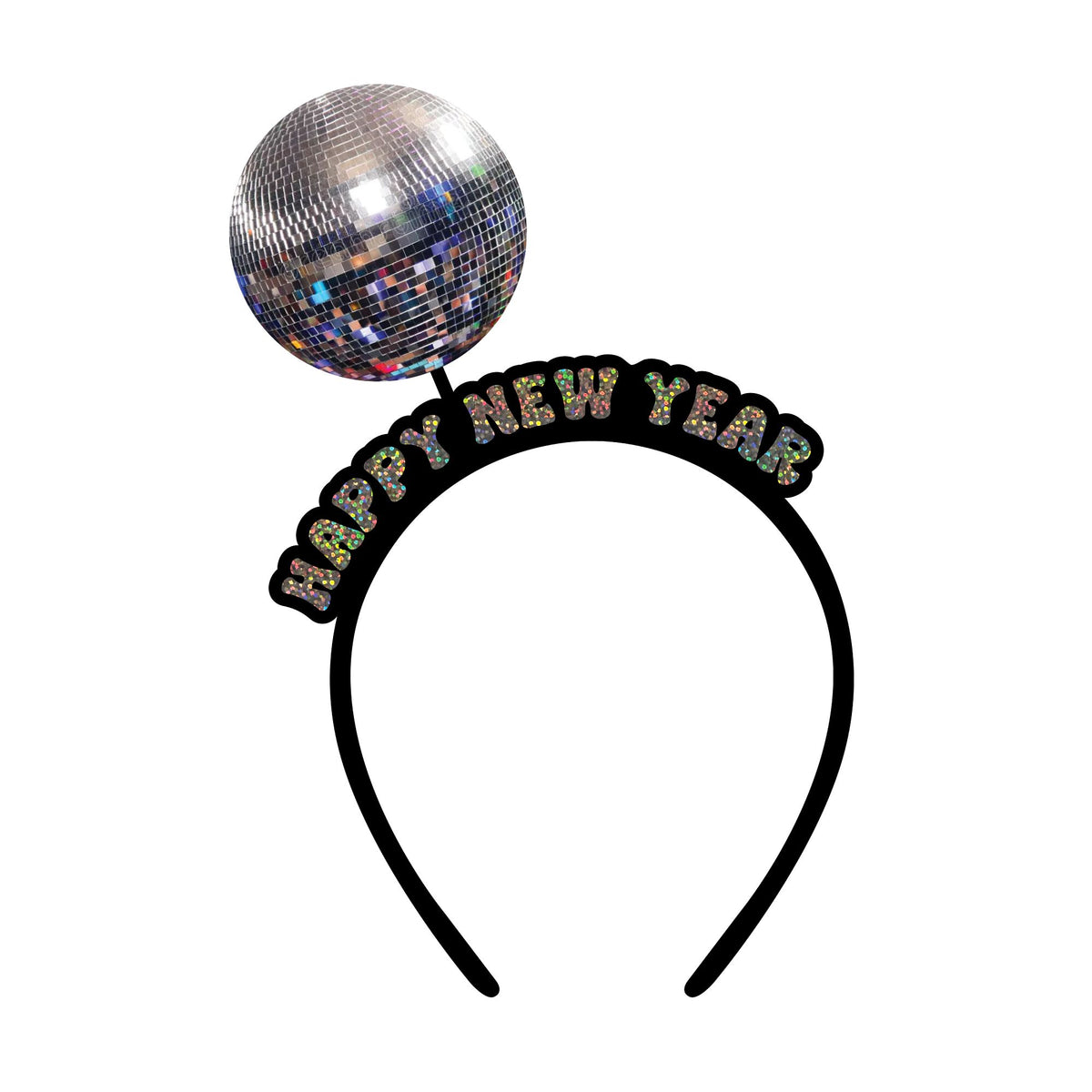 Spinning Disco Ball Headband