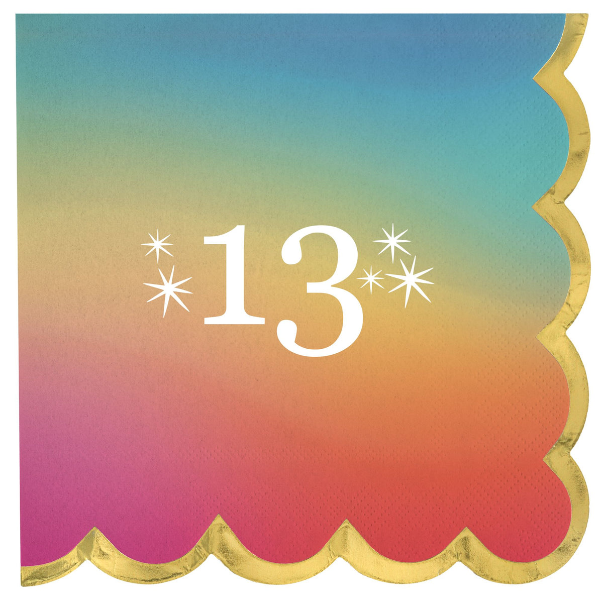Digital Dream Beverage Napkins - Thirteen
