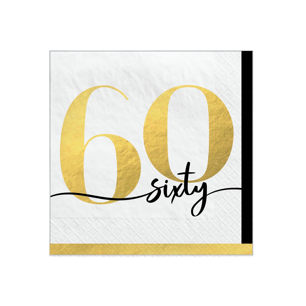 Party of The Ages Beverage Napkins - 60