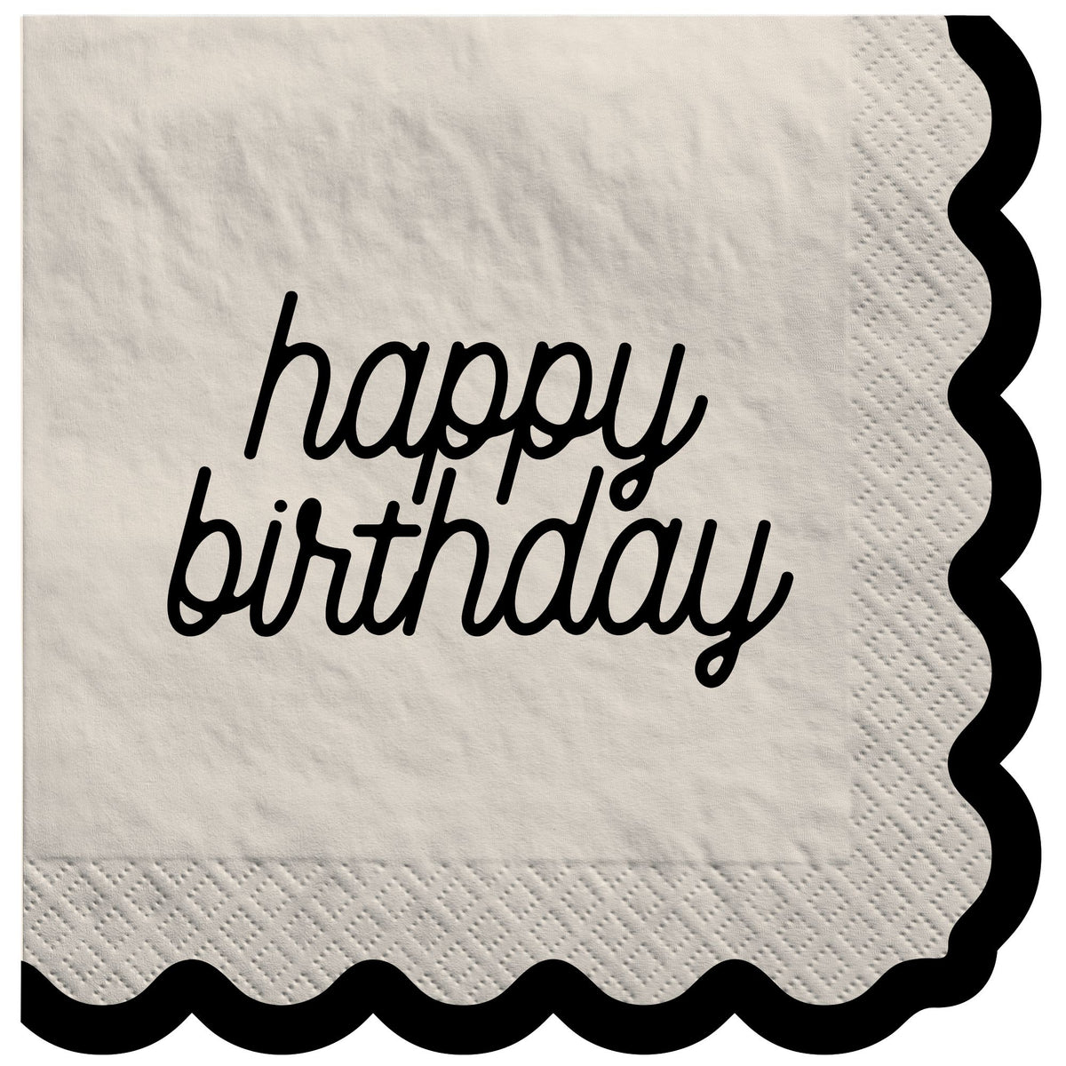 Birthday Chic Luncheon Napkins