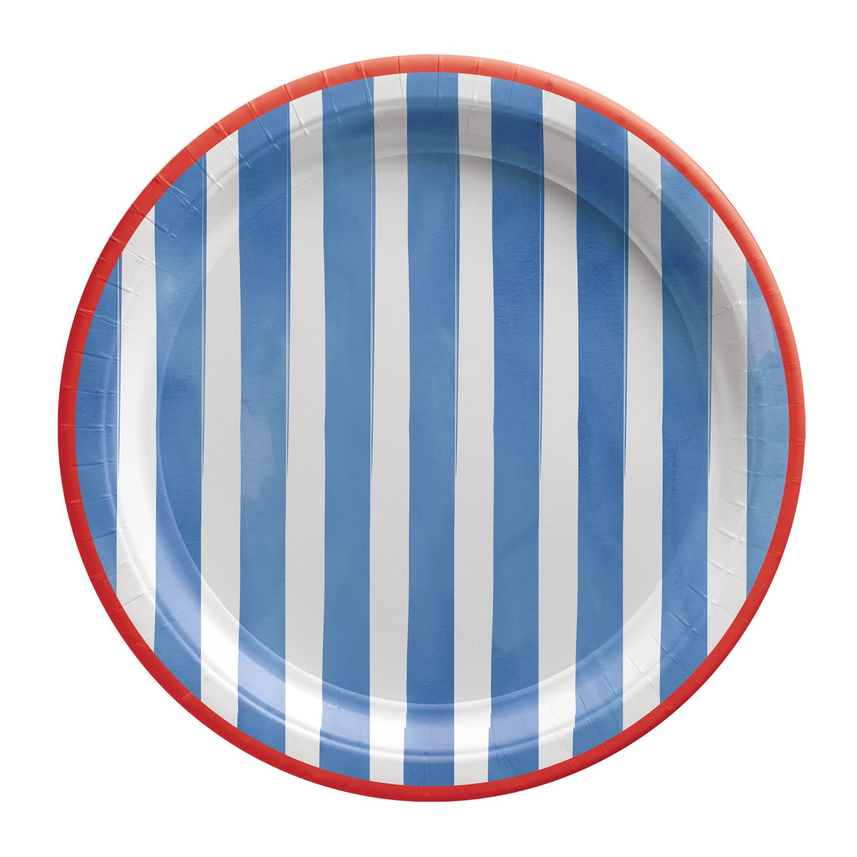Patriotic Patchwork 9" Round Plates