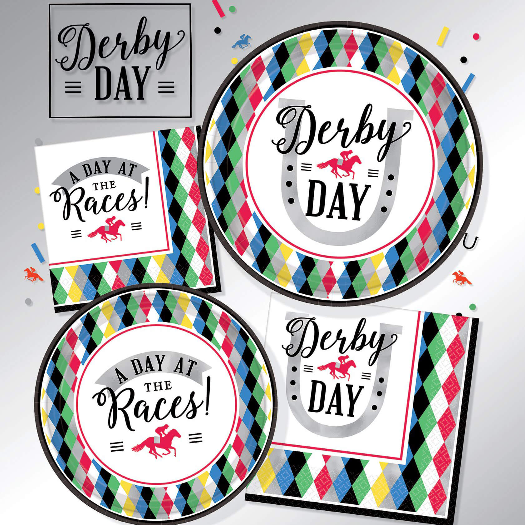 kentucky derby a day at the races tableware