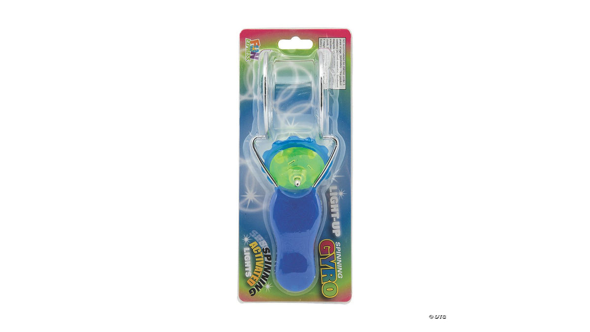 Flashing Round Gyro Spinner Wheels