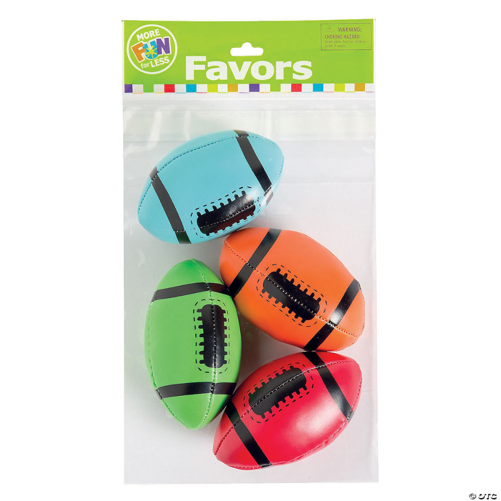 Colorful Foam Footballs