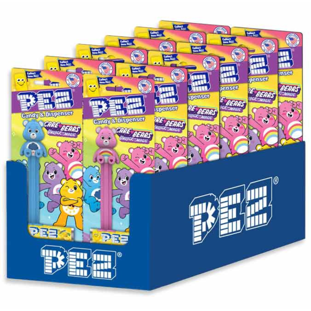 PEZ BLISTER PACK - CARE BEARS ASSORTMENT