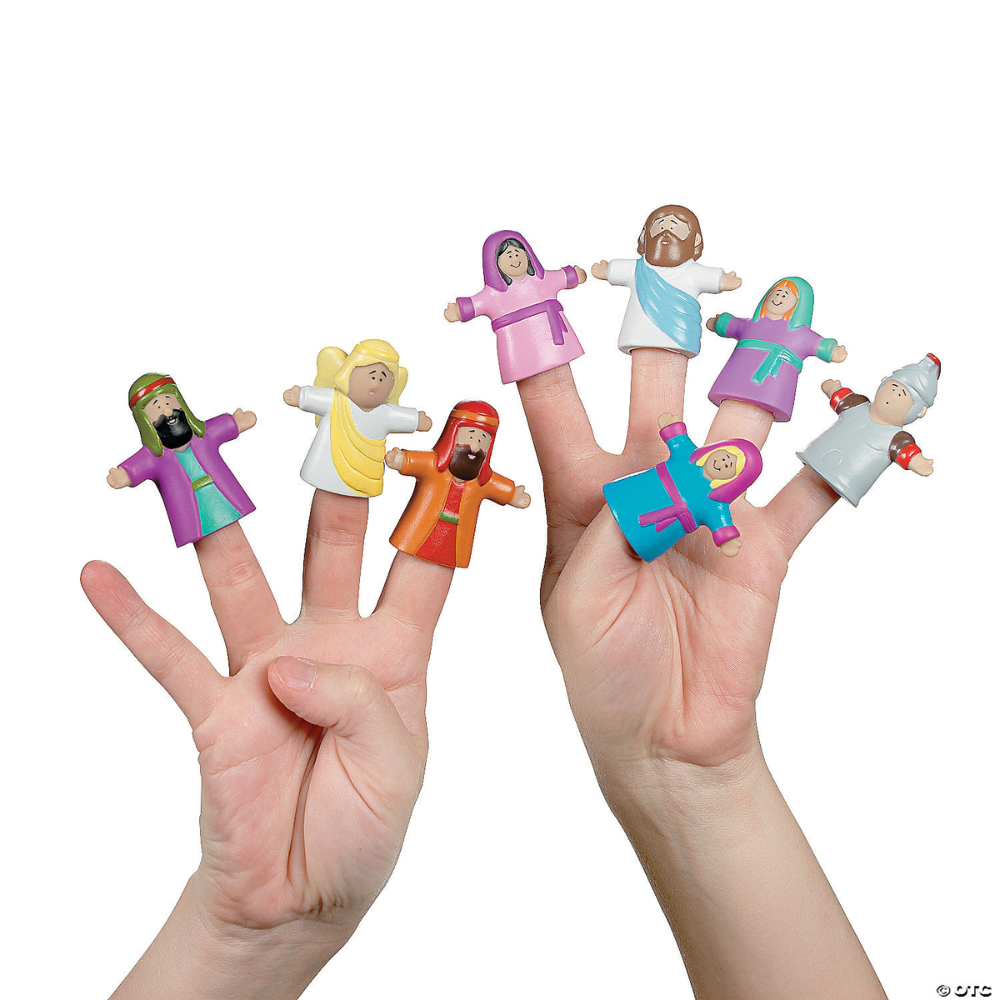 Mini Vinyl He Lives Finger Puppets
