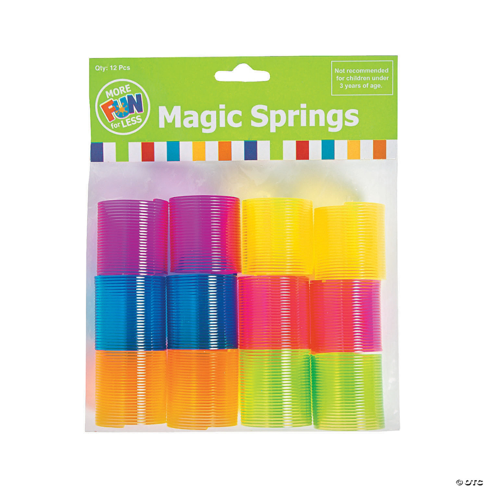 Plastic Mini Transparent Magic Springs