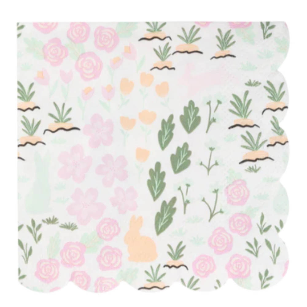 Garden Scatter Paper Cocktail Napkin