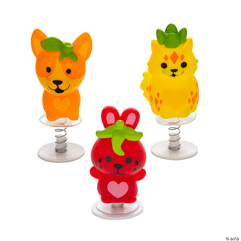 Adorable Fruit Animal Plastic Pop-Ups