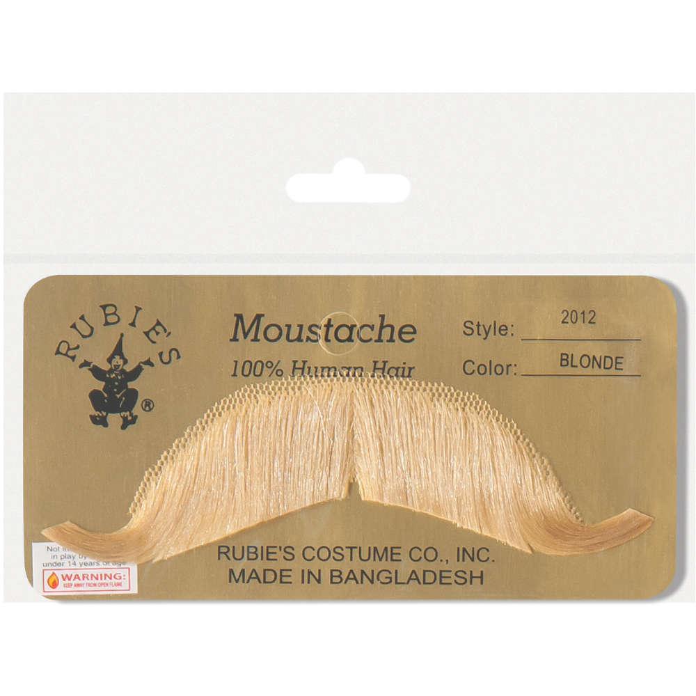 Professional European Moustache-Blonde