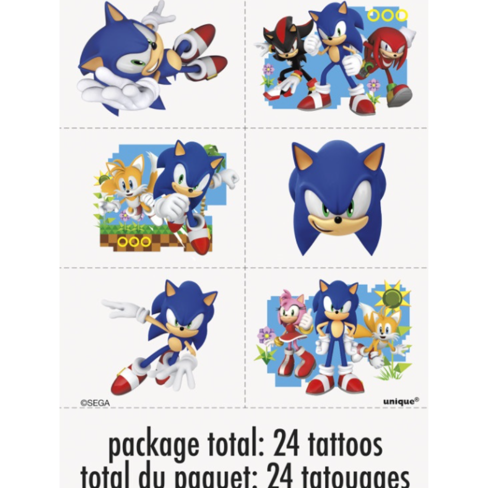 Sonic the Hedgehog Tattoos