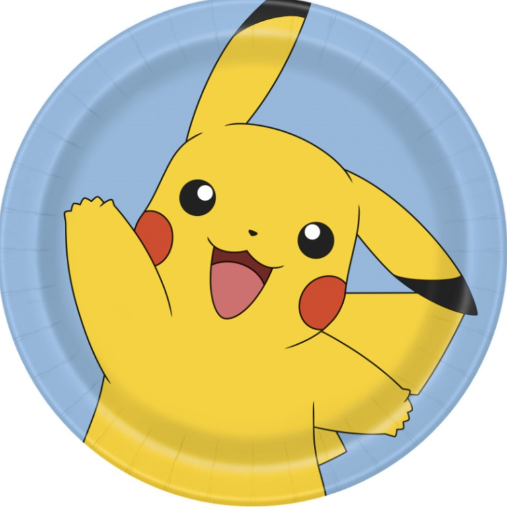 Pokémon Round 9" Dinner Plates