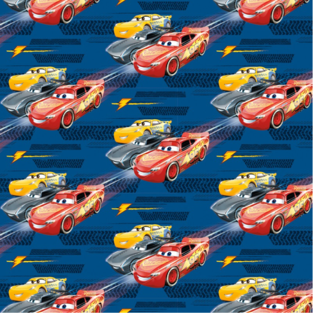 Disney Cars 3 Movie Gift Wrap