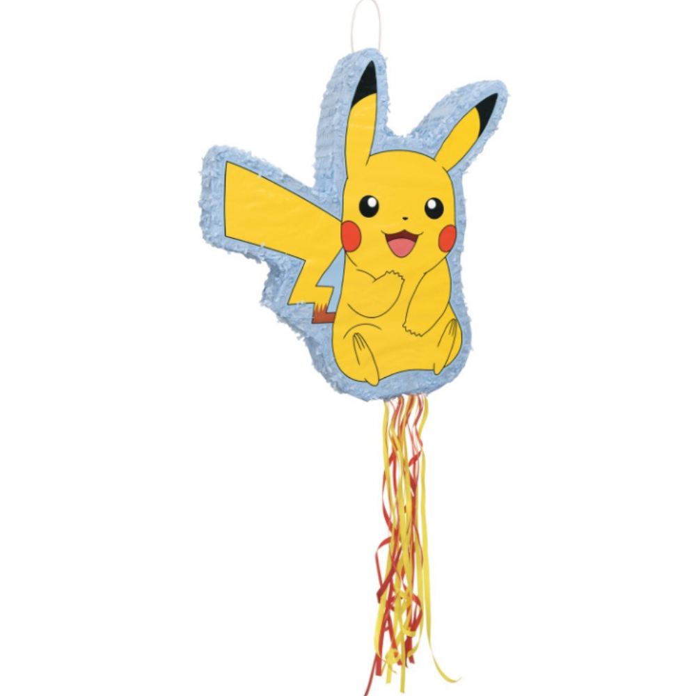 Pokémon Pikachu-Shaped Drum Pull Piñata