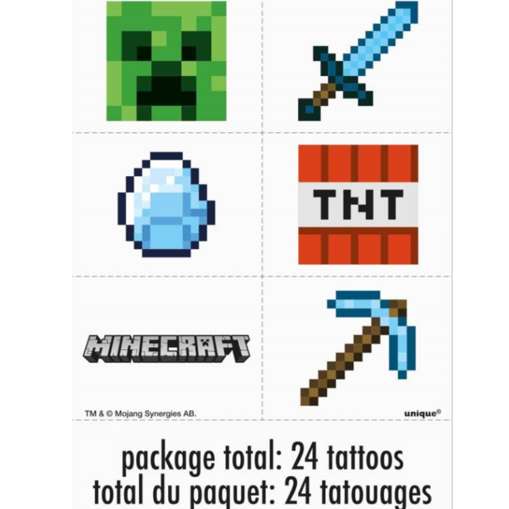 Minecraft Tattoos