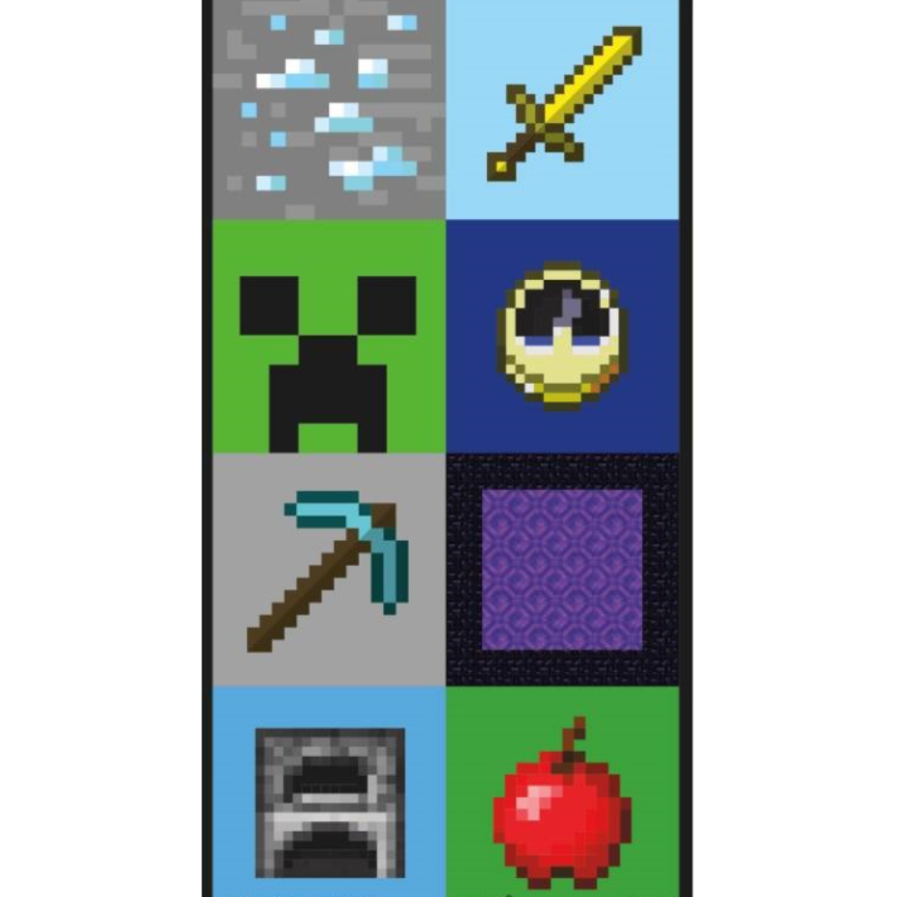 Minecraft Lenticular 3D Stickers