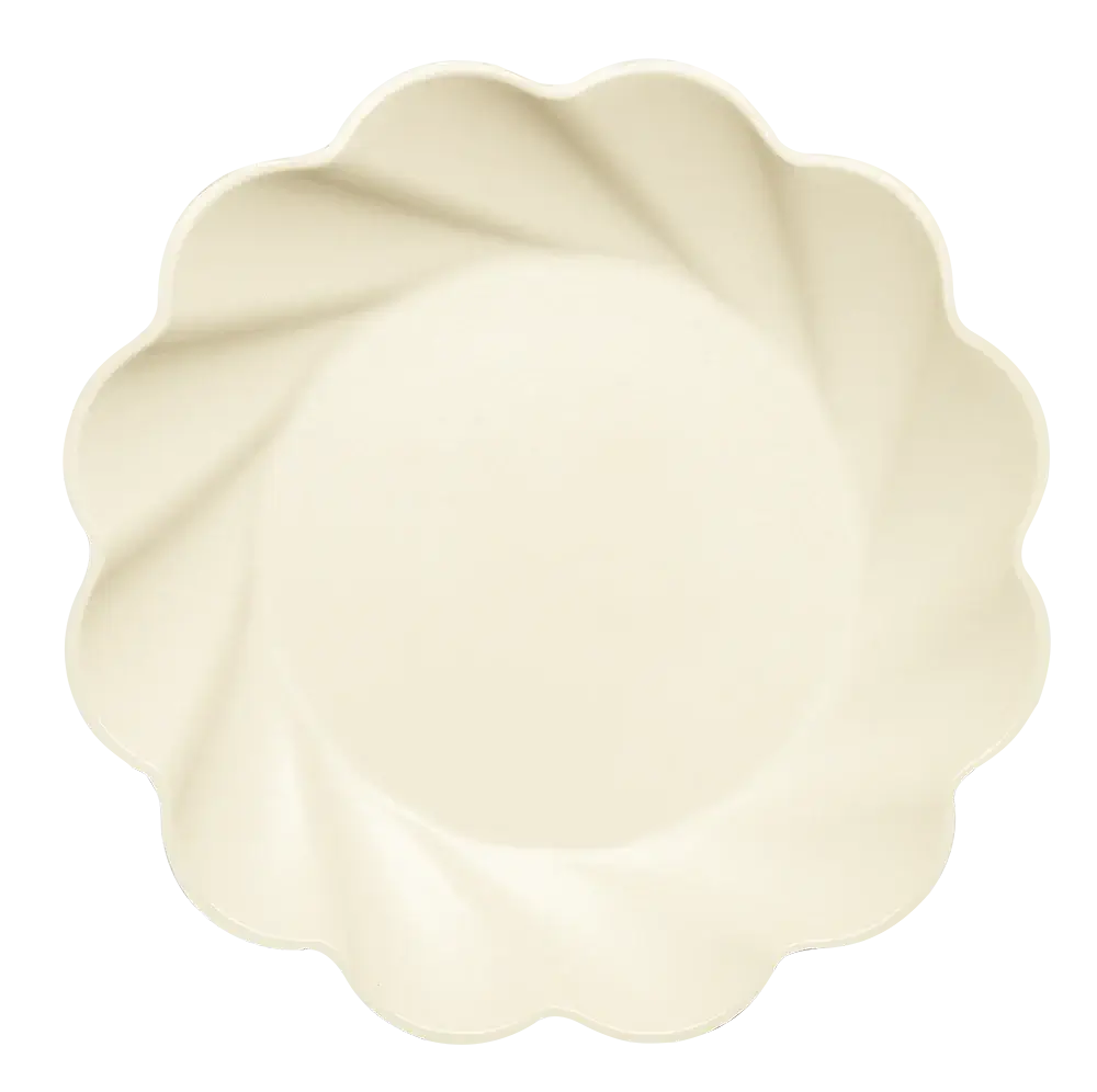 Simply Eco Compostable Dinner Plate Cream