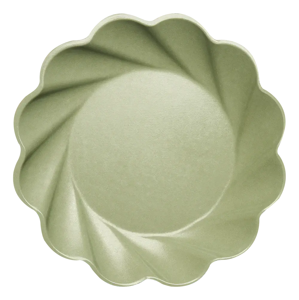 Simply Eco Compostable Dinner Plate Sage