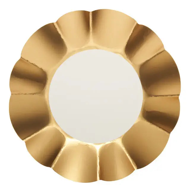 Appetizer/Dessert Bowl Gold &amp; White