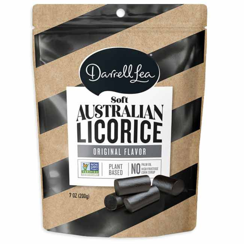 DARRELL LEA LICORICE PEG BAG - ORIG BLK NON-GMO