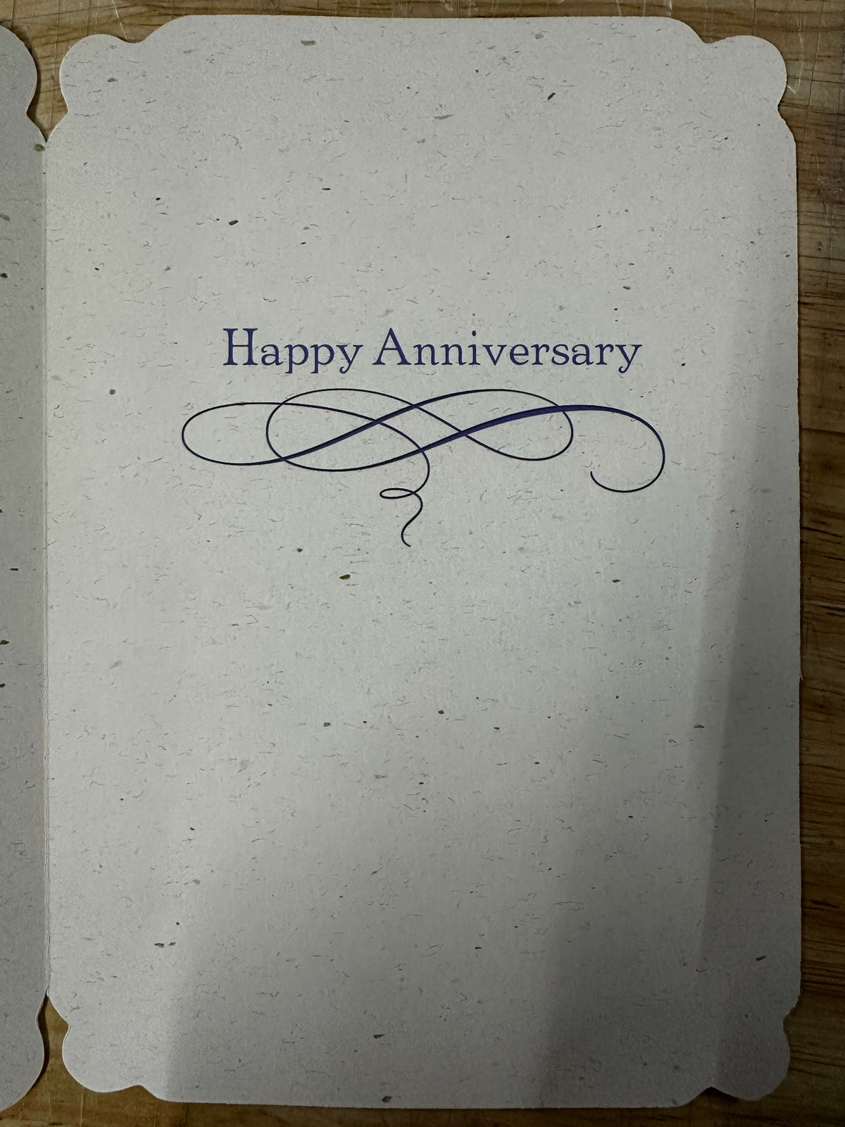 Anniversary Card - The Best Thing To Hold On To In Life