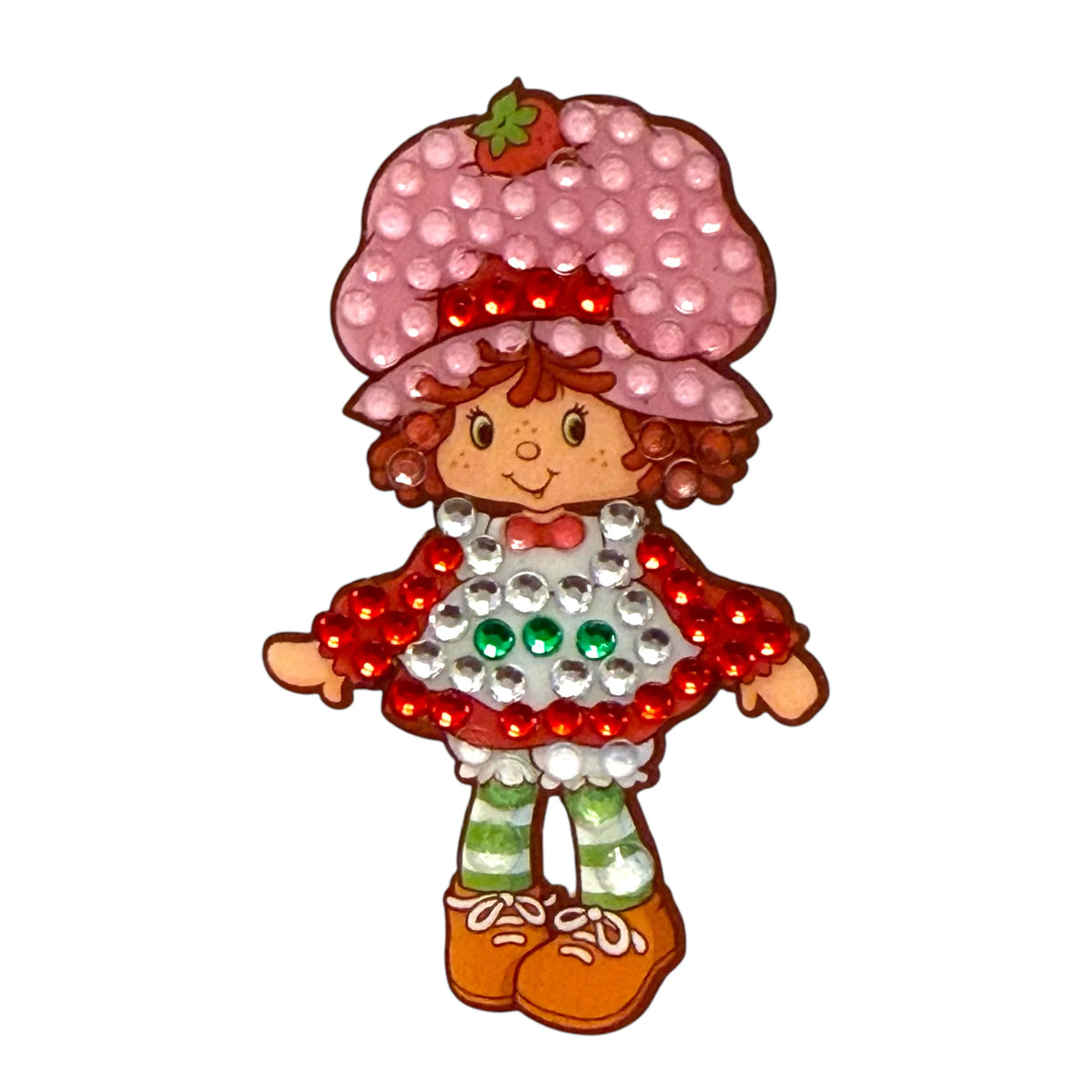 Strawberry Shortcake Collectable Rhinestone Sticker - StickerBeans