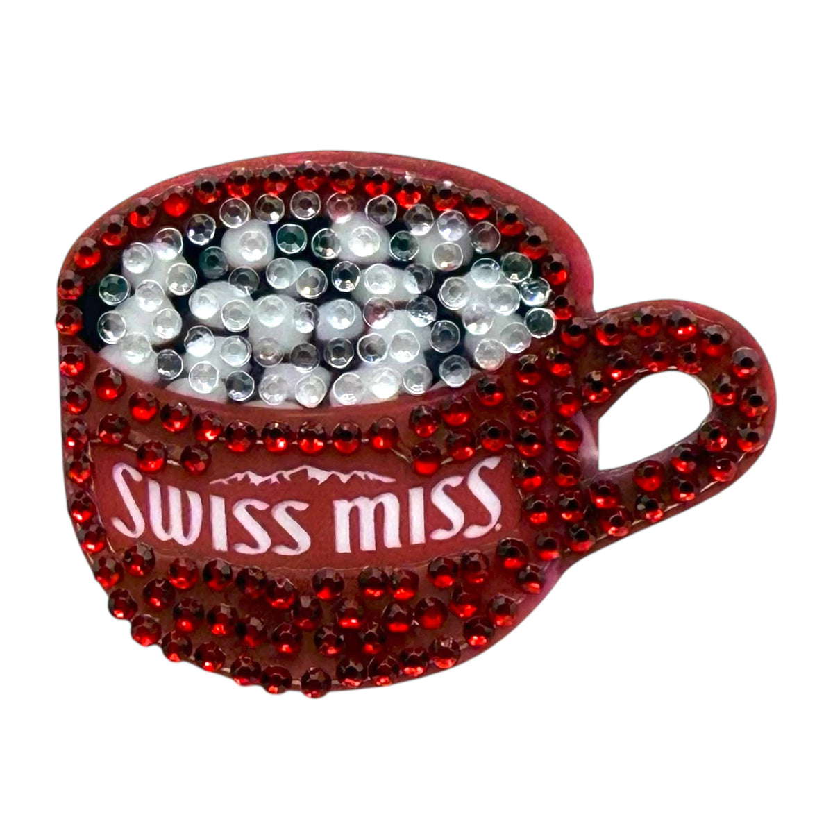 Swiss Miss Collectable Rhinestone Sticker - StickerBeans