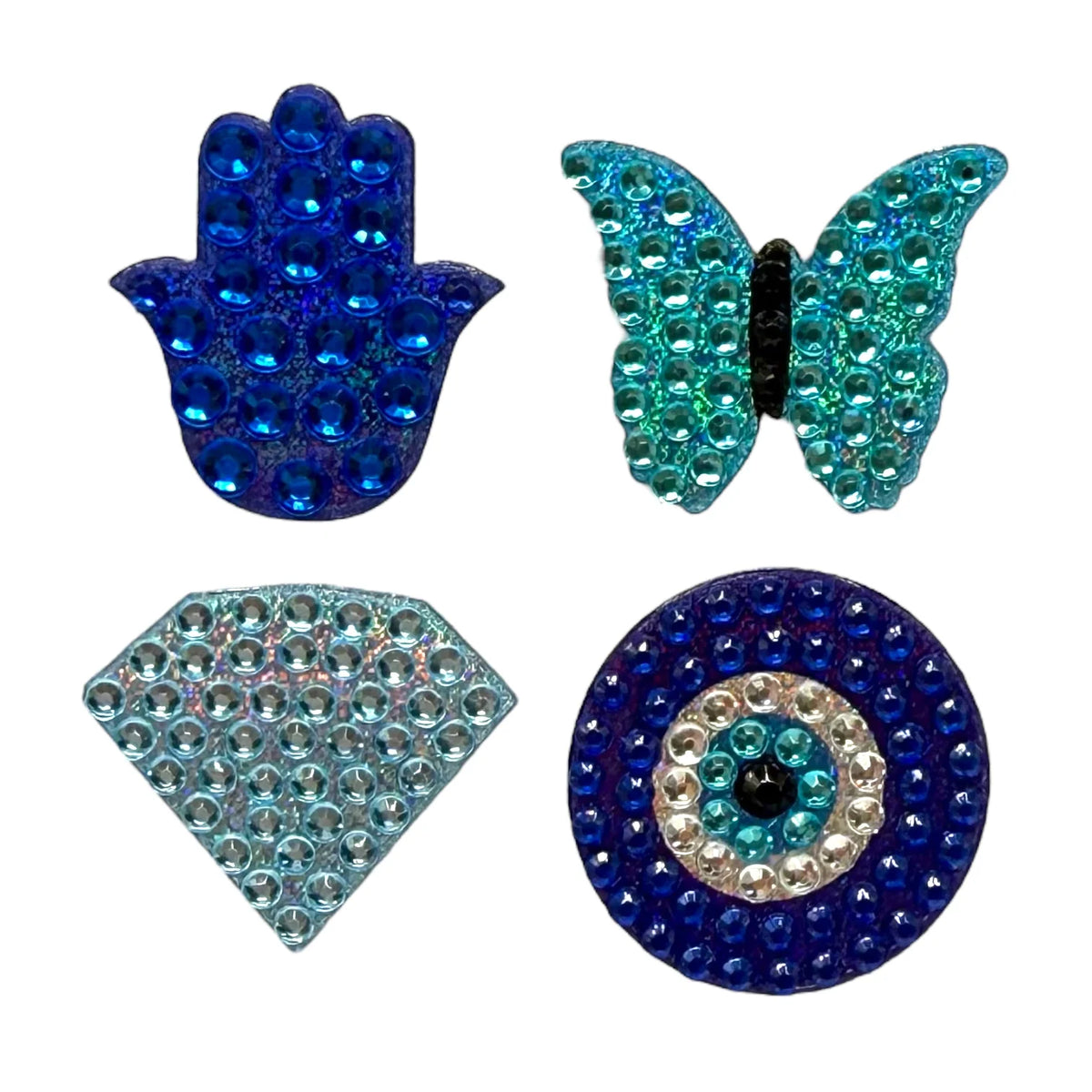Sapphire Baby Beans Collectable Rhinestone Stickers - StickerBeans