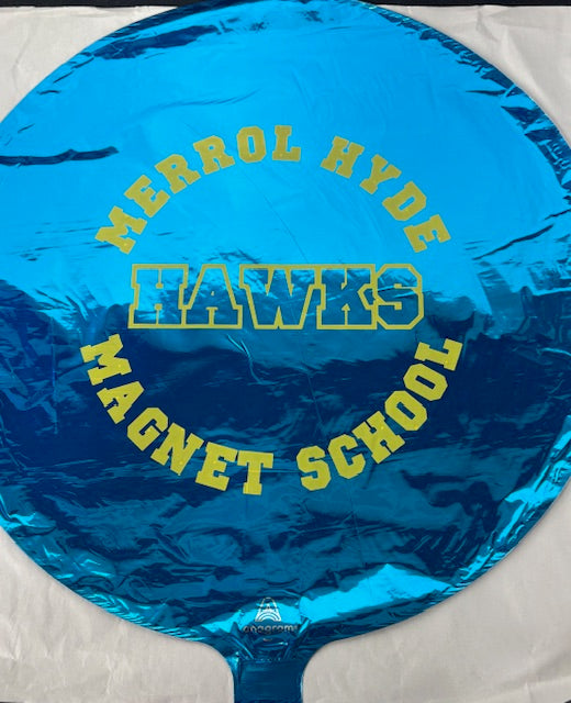 Merrol Hyde Magnet School Hawks 17" Mylar Balloon