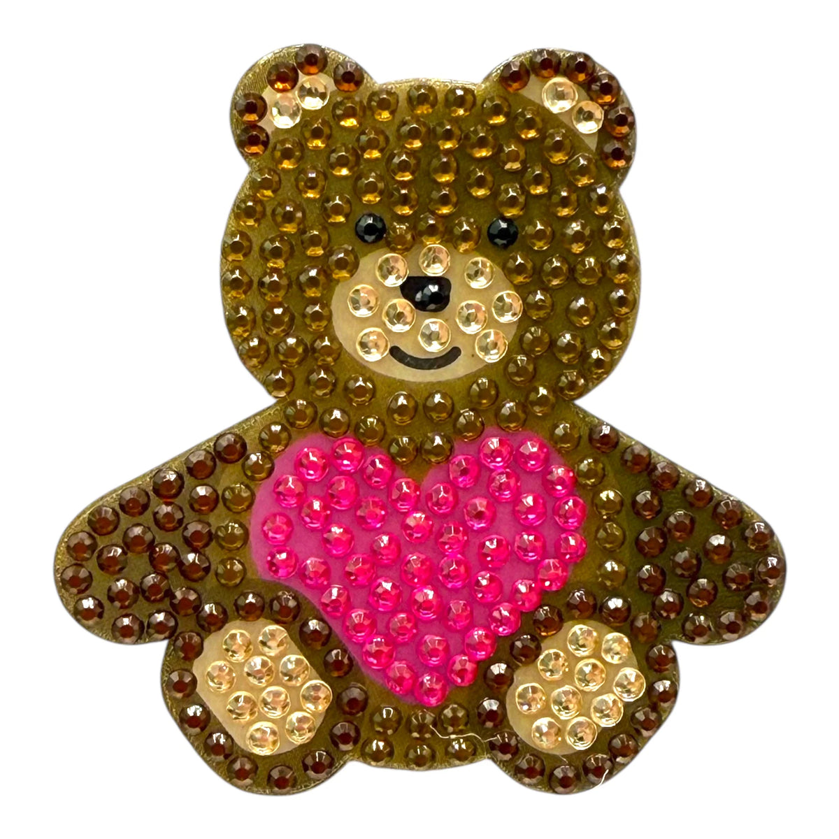 Teddy Bear Collectable Rhinestone Sticker - StickerBeans