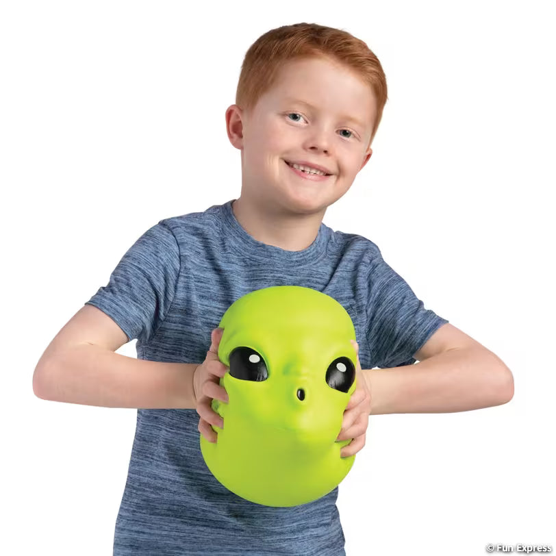 Jumbo Alien Slow-Rising Squishy Toy