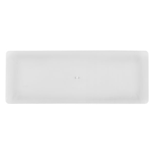 SLEEK TRAYS 15.75″ X 6″ CLEAR