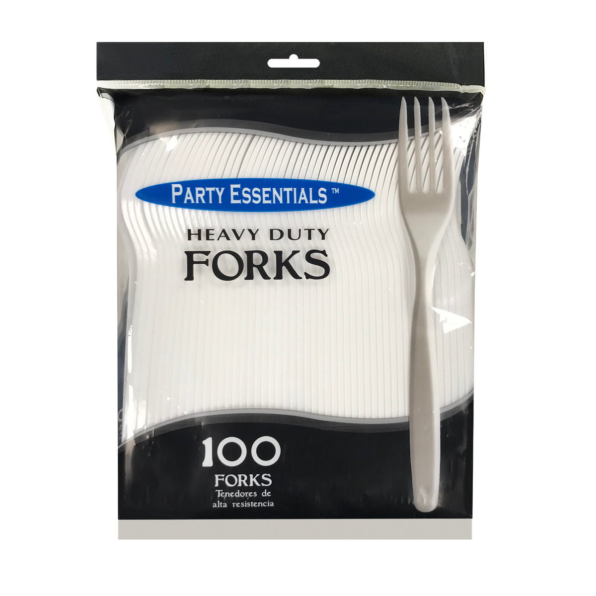 HEAVY DUTY FORKS – WHITE 100 CT.